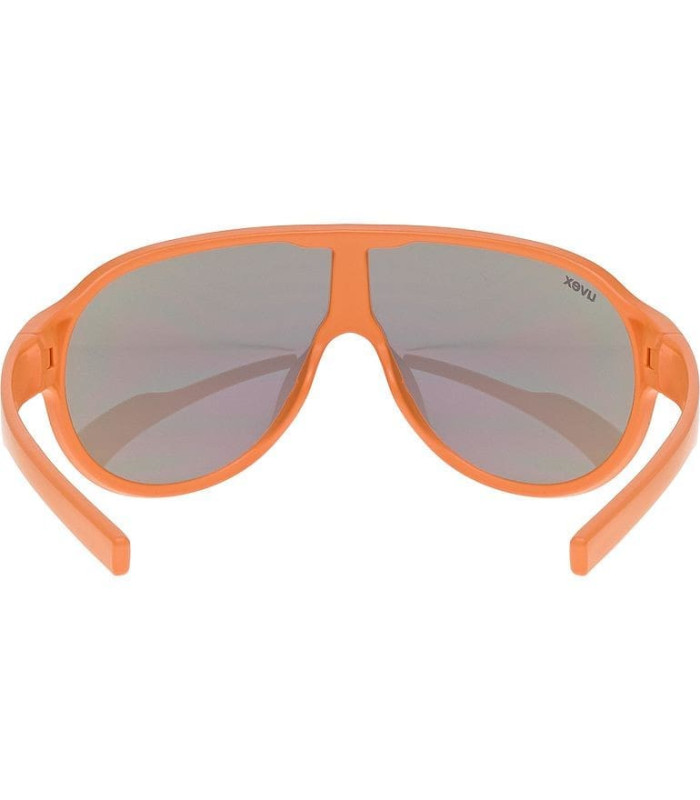 Uvex Sportstyle 512 Orange-Mat Mirror Green