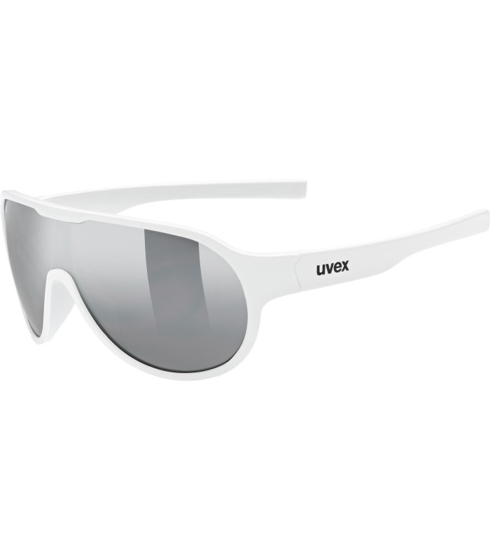 Uvex Sportstyle 512 White Mirror Siver