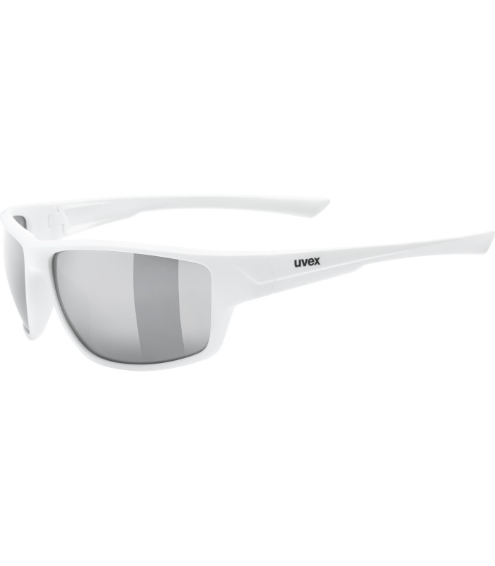 Uvex Sportstyle 230 White-Mat Mirror Silver