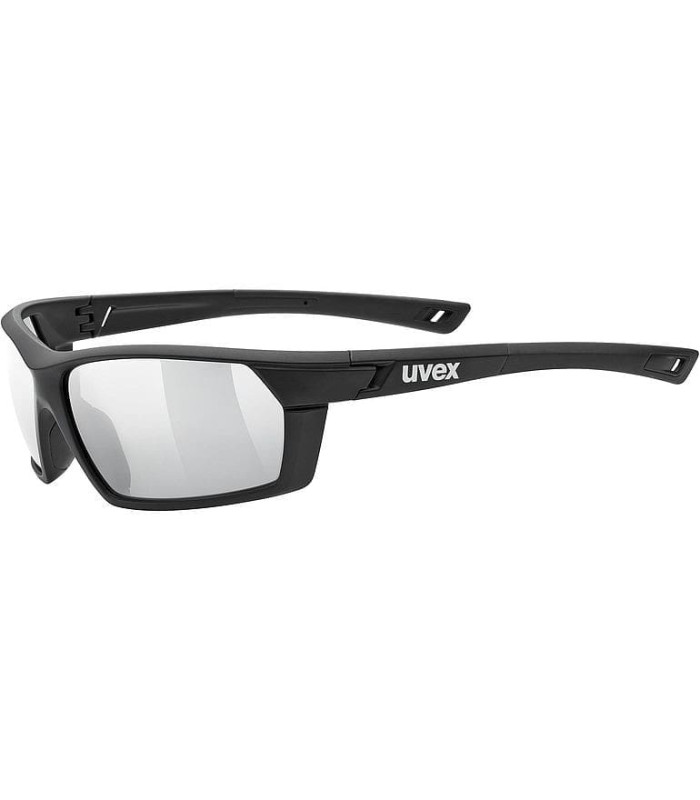 Uvex Sportstyle 225 Black Mat Mirror Silver