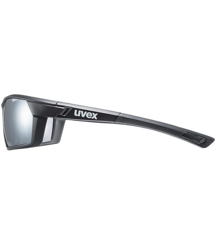 Uvex Sportstyle 225 Black Mat Mirror Silver