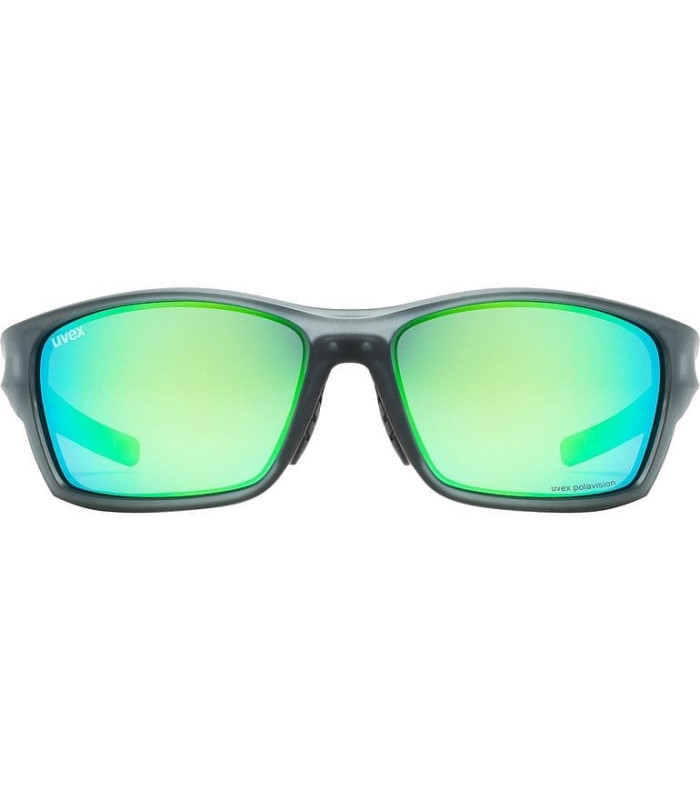 Uvex Sportstyle 232 Smoke-Polar Mirror Green