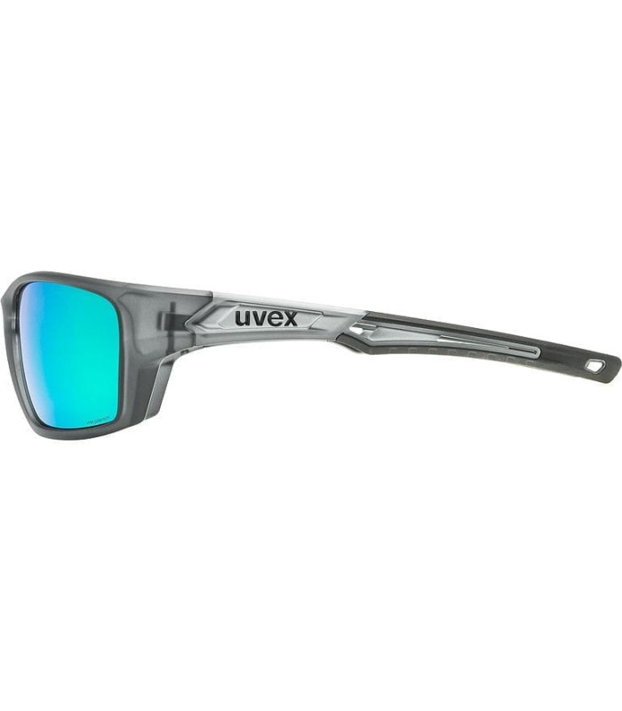 Uvex Sportstyle 232 Smoke-Polar Mirror Green
