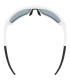 Uvex Sportstyle 232 White Mat-Polar Mirror Silver