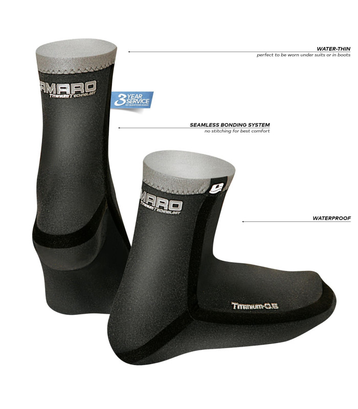 Camaro Titanium Seamless socks 0.5