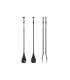 Jobe Aluminium SUP Paddle Black 3-piece