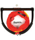 Ronix Kid's Combo 14" Hide Grip w/ 55' 4-Section PE Rope (Orange) Kid's