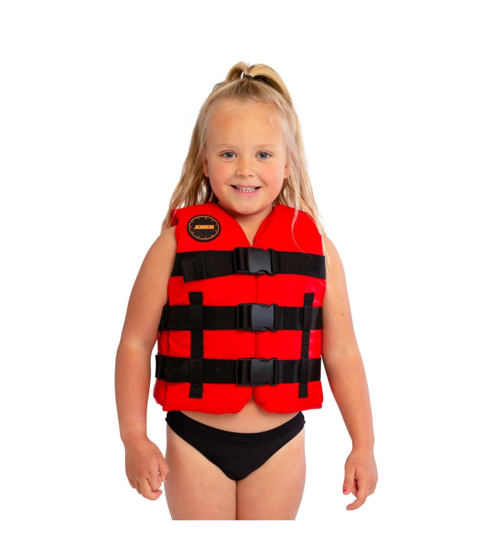 Jobe Nylon Life Vest Kids Red