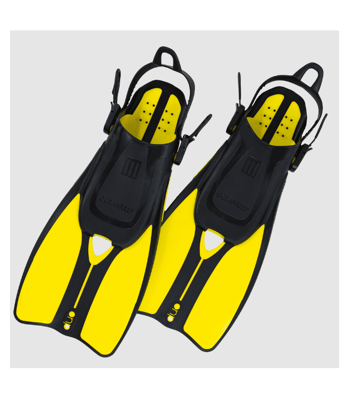 Ocean Reef DUO II - Travel Ready Fins YELLOW