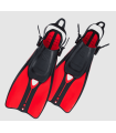 Ocean Reef DUO II - Travel Ready Fins RED