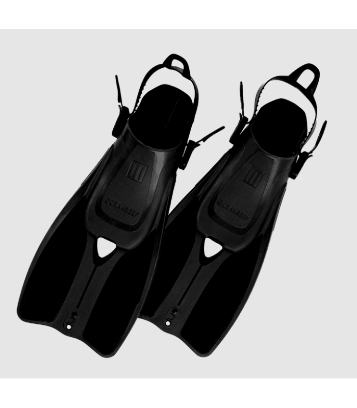 Ocean Reef DUO II - Travel Ready Fins BLACK