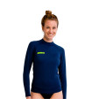 Jobe Rash Guard Longsleeve Women Midnight Blue