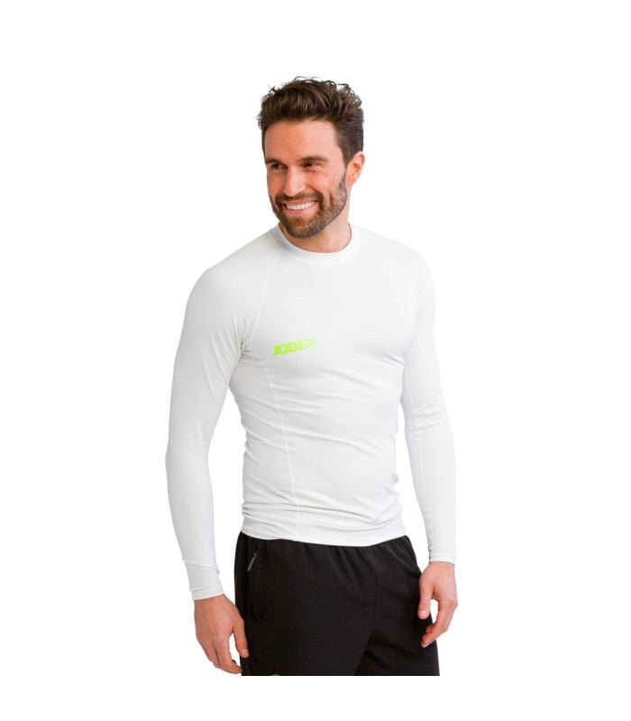 Jobe Rash Guard Longsleeve Men White