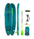 Jobe Yarra 10.6 Inflatable Paddle Board Package Teal
