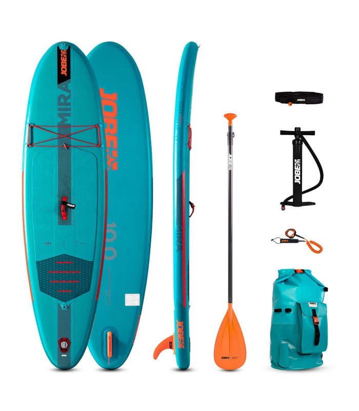Jobe Mira 10.0 Inflatable Paddle Board Package