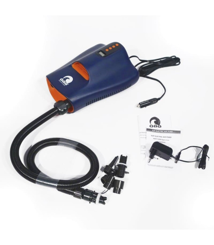 SCK Ηλεκτρική Τρόμπα με εσωτερική μπαταρία διπλής ενεργείας για SUP - φουσκώνει έως 16psi