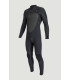 O'Neill Psycho Tech 3/2mm Chest Zip Full Wetsuit Black