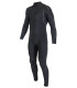 O'Neill Hyperfreak Fire 5/4 Back Zip Full Wersuit Black/Black