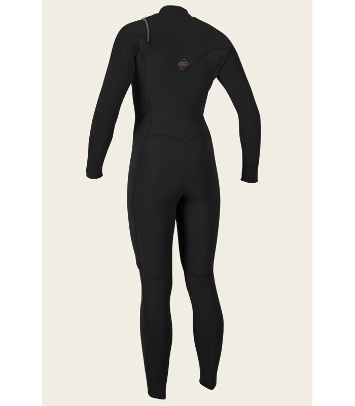 O'Neill Hyperfreak 4/3 Chest Zip Full Women's Wetsuit Black/Black