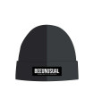 Bee Unusual Duo Tone Beanie Anthracite/Grey