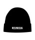 Bee Unusual Monochrome Beanie Black