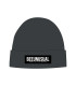 Bee Unusual Monochrome Beanie Grey