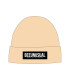 Bee Unusual Monochrome Beanie Beige