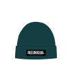 Bee Unusual Monochrome Beanie Teal Green