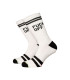 Bee Unusual “Fck Off” White socks