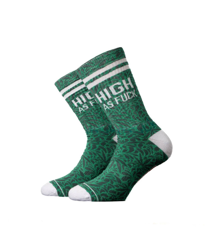 Bee Unsusual “High AF” Green Socks