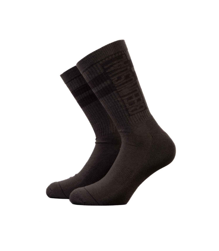 Bee Unusual “Original Solids” Crew 2pack Brown – White