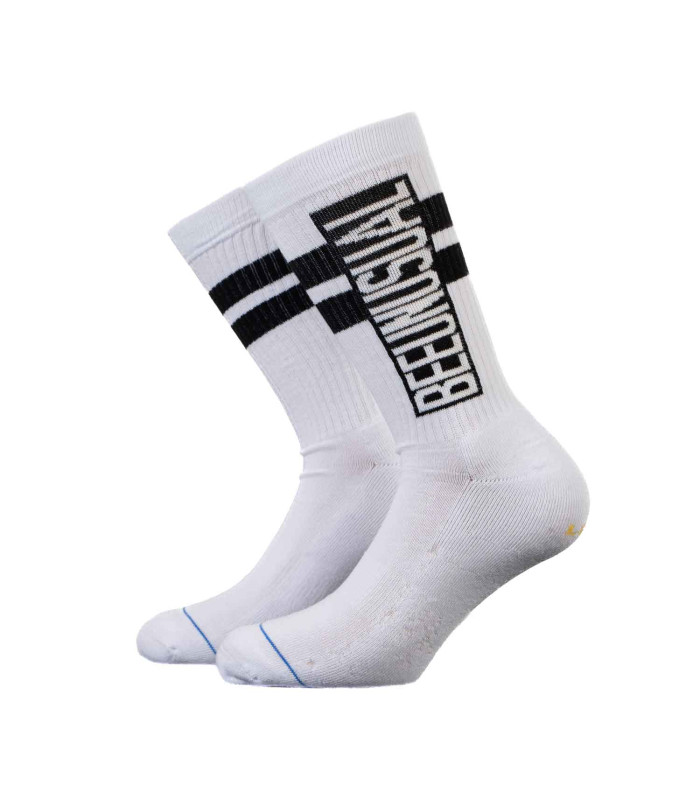 Bee Unusual “Original Solids” Crew 2pack Brown – White