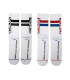 Bee Unusual “Original” Solids Crew 2pack white socks