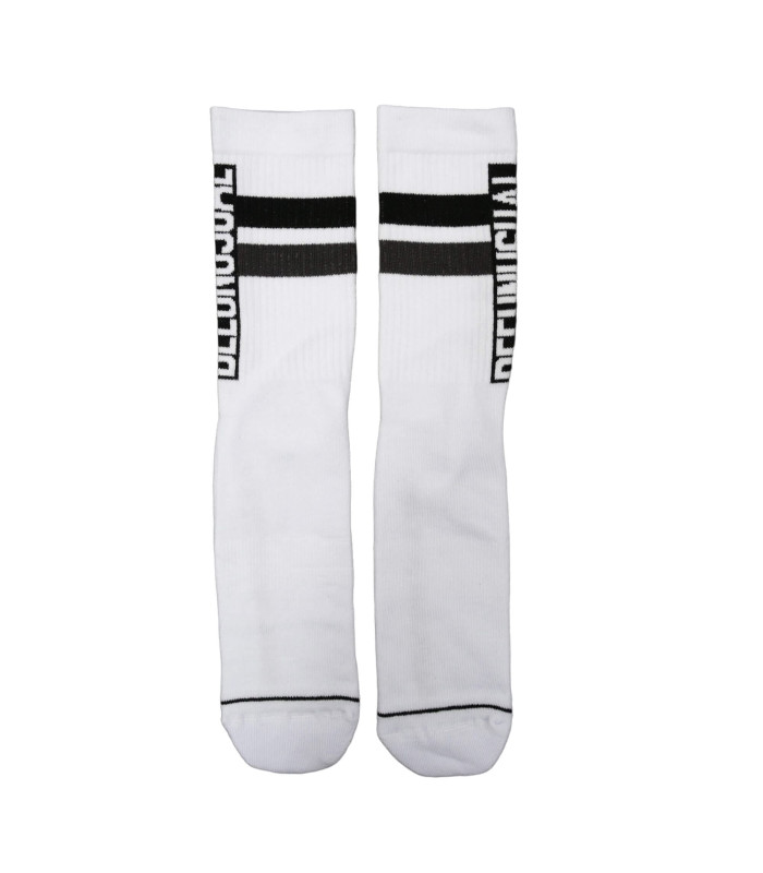 Bee Unusual “Original” Solids Crew 2pack white socks