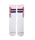 Bee Unusual “Original” Solids Crew 2pack white socks