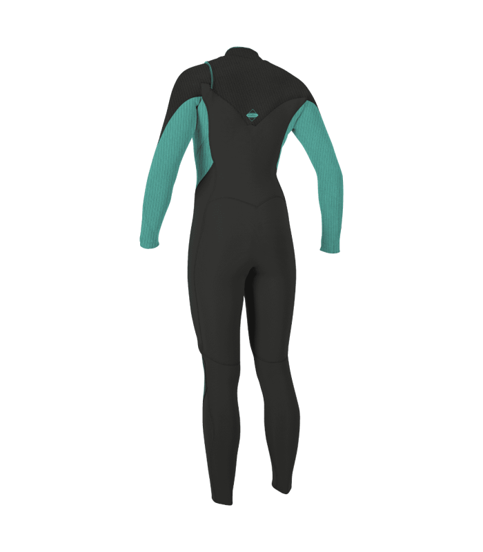 O'Neill Hyperfreak 4/3 Chest Zip Full Women's Wetsuit Raven/Opal