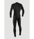 O'Neill Hyperfreak 4/3 + Chest Zip Full Wetsuit HR6 Black/Black
