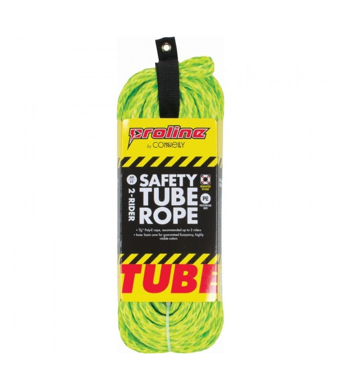 ProLine 60ft 2P Safety Tube Rope - Yellow/Green