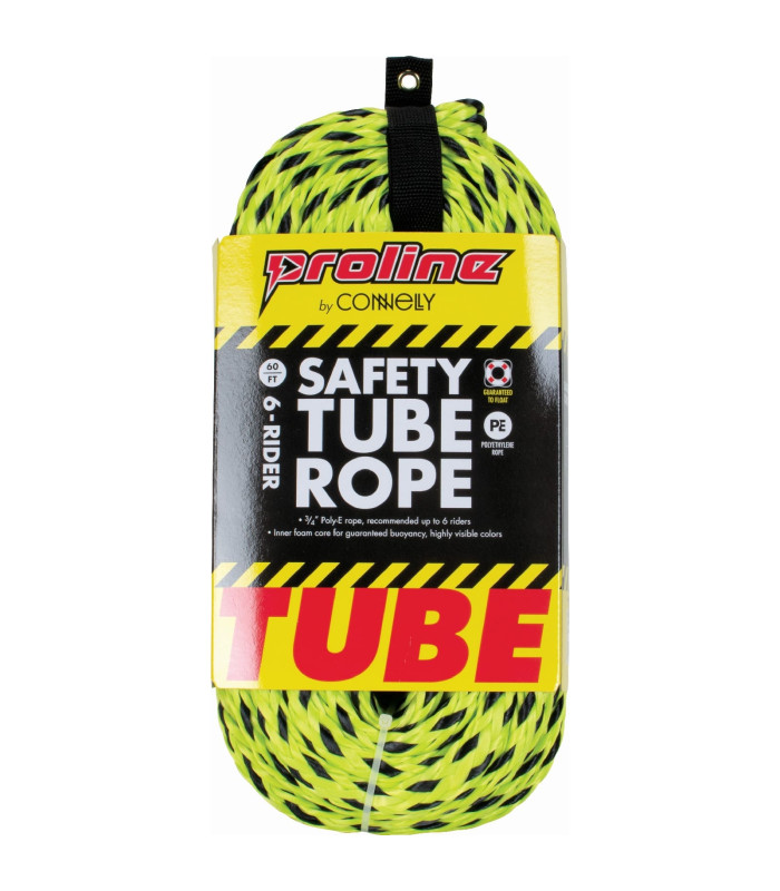 ProLine 60ft 6P Safety Tube Rope - Yellow/Black