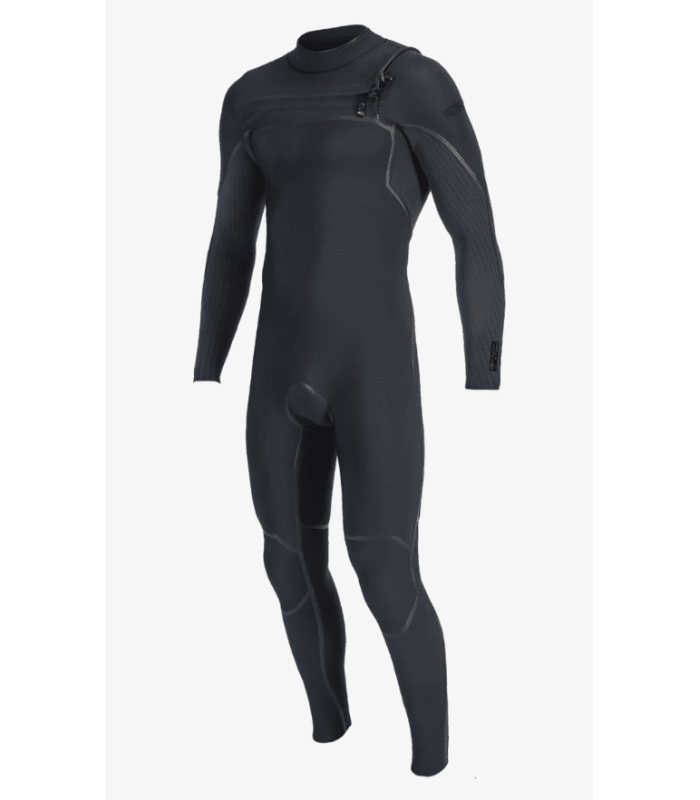 O'Neill Hyperfreak Fire 3/2 + Chest Zip Full Wetsuit Black/Black