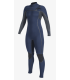 O'Neill Hyperfreak Fire 3/2 + Chest Zip Full Women's Wetsuit Navy/Shade