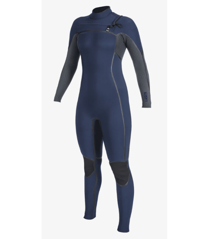 O'Neill Hyperfreak Fire 3/2 + Chest Zip Full Women's Wetsuit Navy/Shade