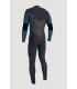 O’Neill Psycho Tech 5/4 + CZ Youth Full Wetsuit Black/Cadet Blue