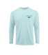 Ho Sports Syndicate Sun Shield LS Crew - Aqua Mint