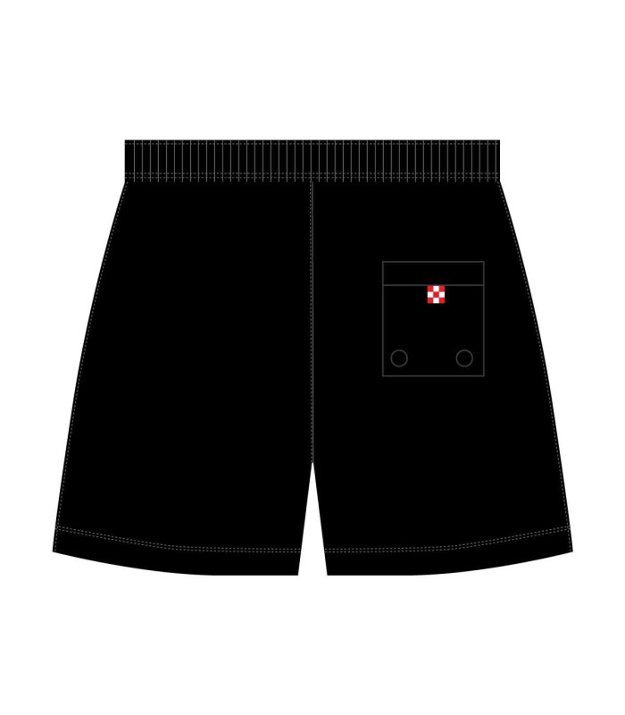 Bee Unusual Monochrome Swim Shorts Black