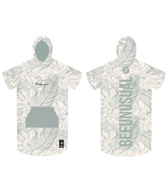 Bee Unusual “Banana Forest” Hooded Poncho