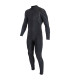 O'Neill Mens Hyperfreak Fire 3/2mm+ Back Zip Wetsuit Black/Black