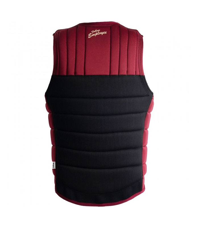 Follow Employee Of The Month Vest - Black/Maroon