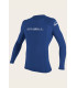 O'Neill Basic Skins 50+ Longsleeve Rash Guard Pacific