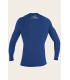 O'Neill Basic Skins 50+ Longsleeve Rash Guard Pacific